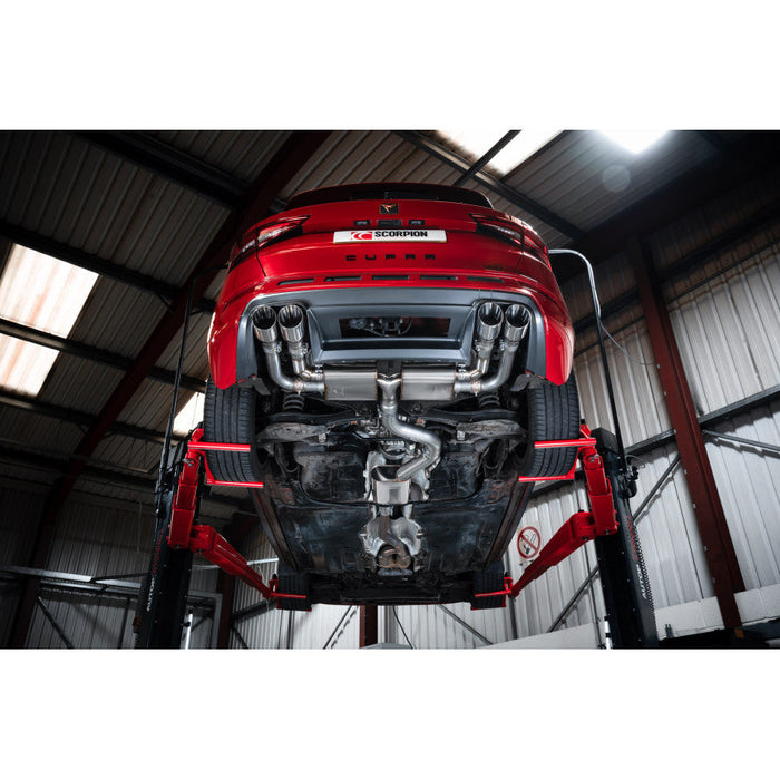 Scorpion Exhausts - GPF Back Exhaust (Multiple Options) Cupra Ateca | Car Enhancements UK