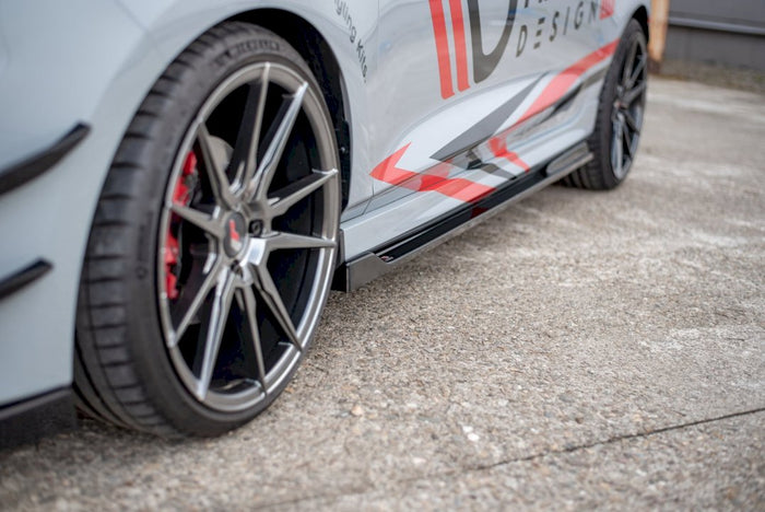 Maxton Design - Side Skirts Diffusers V.3 Ford Fiesta Mk8 ST / ST-Line