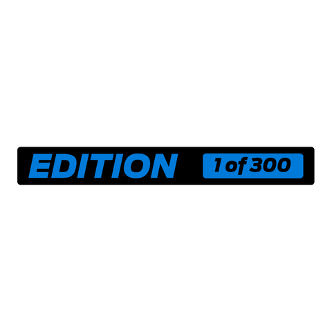 "EDITION" Boot Lid Gel Badge