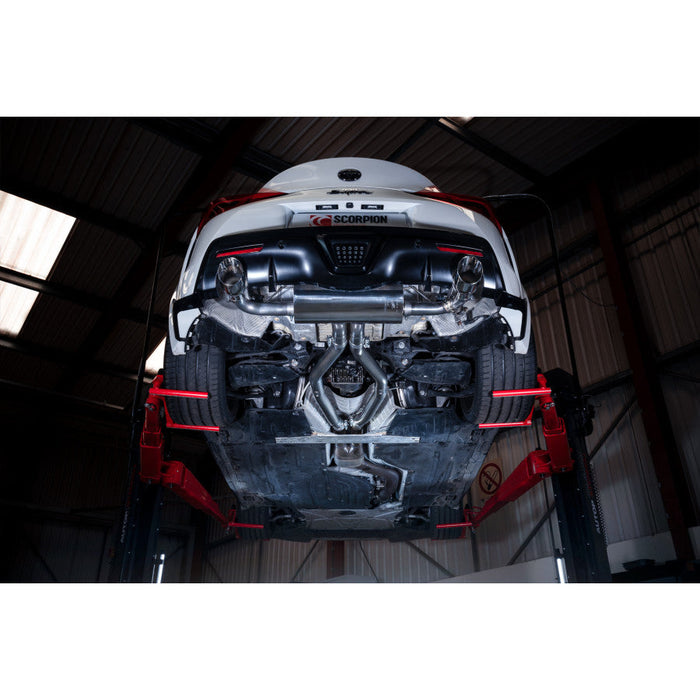 Scorpion Exhausts - GPF Back Exhaust (Multiple Options) - Toyota Supra A90 3.0T