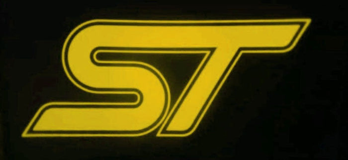 LED ST Logo Puddle Light for MK2 / MK3 Focus ST – Coloured Projection | Plug & Play Replacement