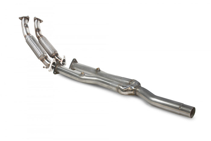 Scorpion Exhausts Volkswagen Golf MK5 R32  Twin de-cat section - Car Enhancements UK
