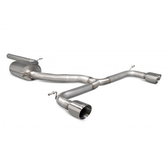 Scorpion Exhausts -  VW Golf MK7 Gti (Pre Face) Inc Clubsport cat-back Exhaust (Multiple Options) - Car Enhancements UK
