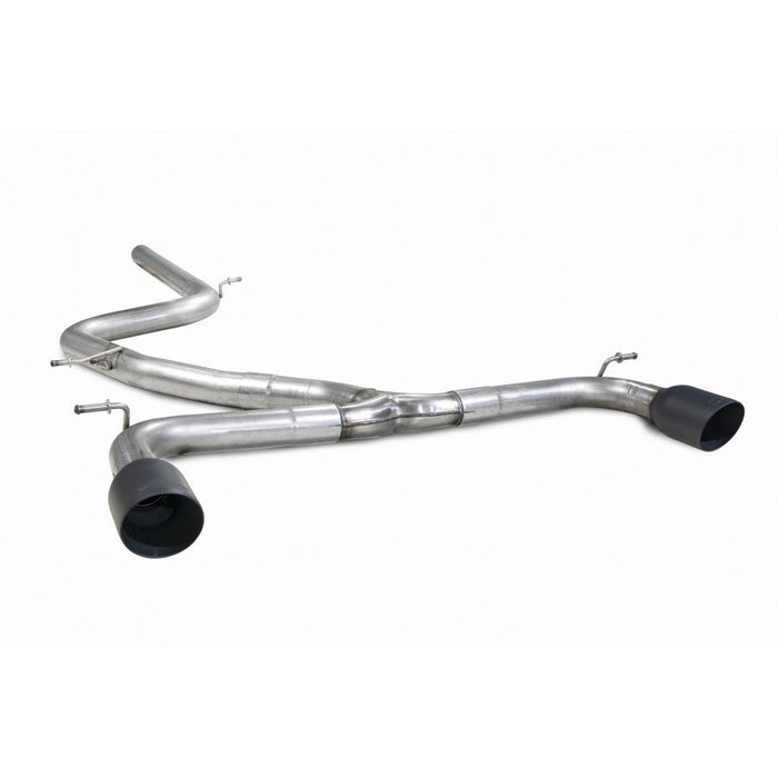 Scorpion Exhausts - DPF Back Exhaust MK7 Golf GTD Twin Exit (Requires GTI Diffuser) - Car Enhancements UK