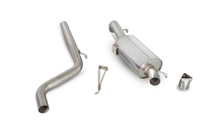 Scorpion Exhausts Vauxhall Corsa D VXR  Non-resonated cat-back system - Car Enhancements UK