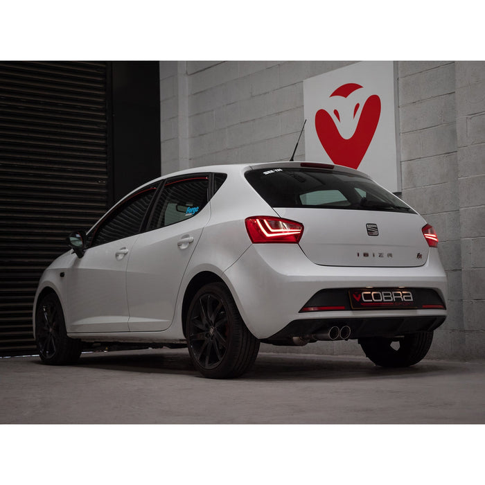 Cobra Exhausts - Seat Ibiza FR 1.2 TSI (15-17) Cat Back Performance Exhaust | Car Enhancements UK