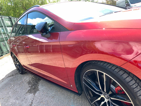 Triple R Composites - Seat Leon MK3 FR 5 Door - Side Skirt Splitters