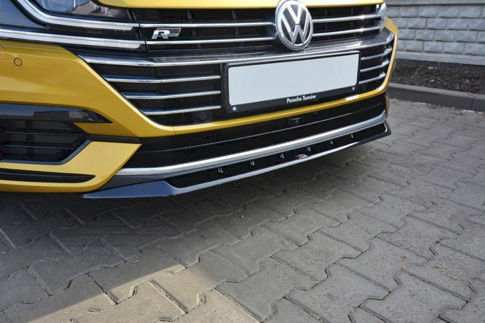 Maxton Design - Front Splitter V.2 Volkswagen Arteon R-Line Sedan / Shooting Brake Mk1