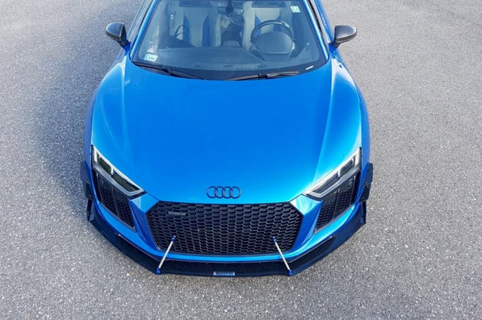 Maxton Design - FRONT RACING SPLITTER AUDI R8 MK2 (2015 - UP)