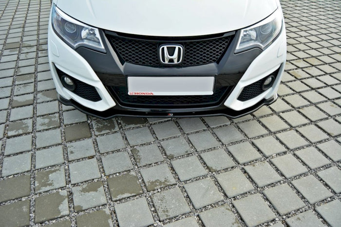 Maxton Design - FRONT SPLITTER HONDA CIVIC MK9 FACELIFT 2014-2017