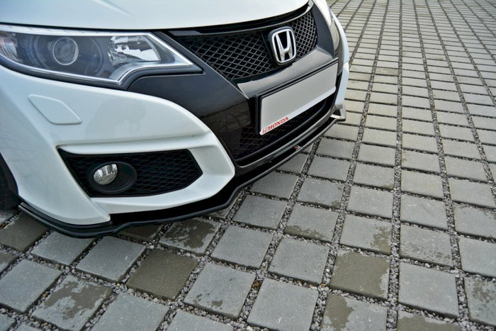 Maxton Design - FRONT SPLITTER HONDA CIVIC MK9 FACELIFT 2014-2017