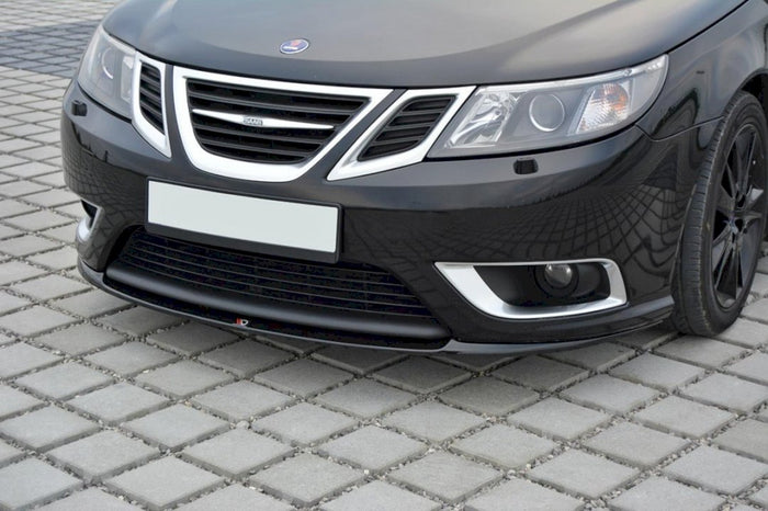 Maxton Design - FRONT SPLITTER SAAB 9-3 AERO MK2 FACELIFT (2007-11)