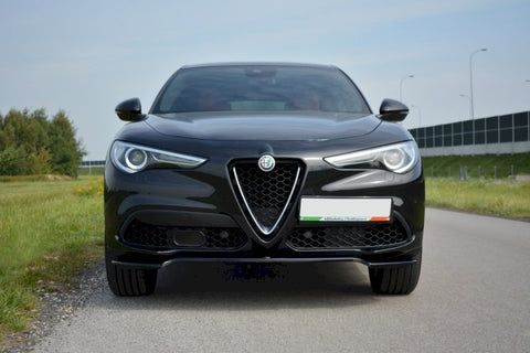 Maxton Design - FRONT SPLITTER V.1 ALFA ROMEO STELVIO (2016-2020)