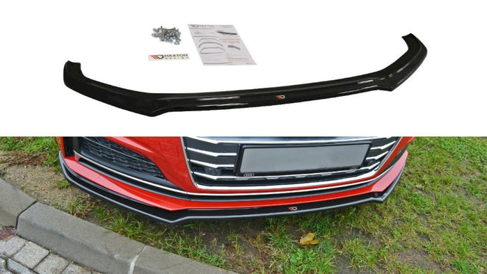 Maxton Design - FRONT SPLITTER V.1 AUDI A5 F5 S-LINE COUPE (2016 - UP)