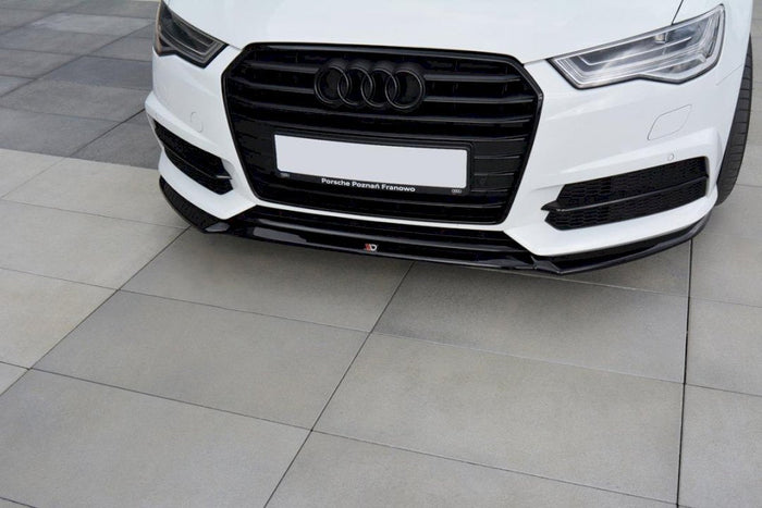 Maxton Design - Front Splitter V.1 Audi A6 / A6 C7 S-Line / S6 C7 Facelift