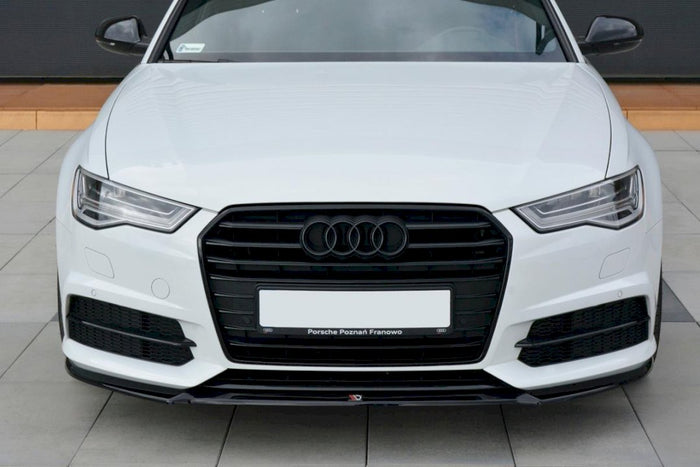 Maxton Design - Front Splitter V.1 Audi A6 / A6 C7 S-Line / S6 C7 Facelift