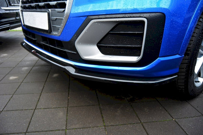 Maxton Design - FRONT SPLITTER V.1 AUDI Q2 MK1 SPORT 2016 - ONWARDS