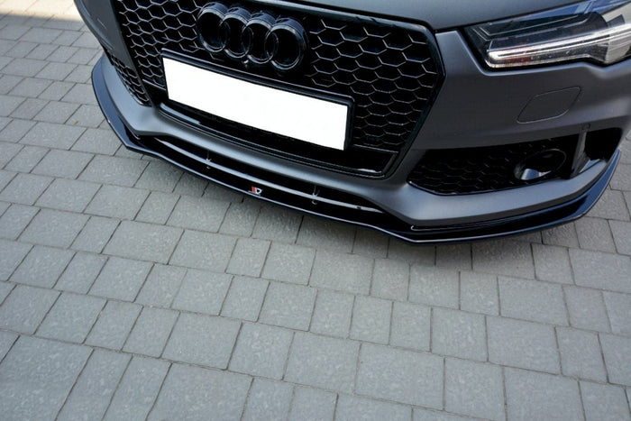 Maxton Design - Front Splitter V.1 Audi RS7 C7