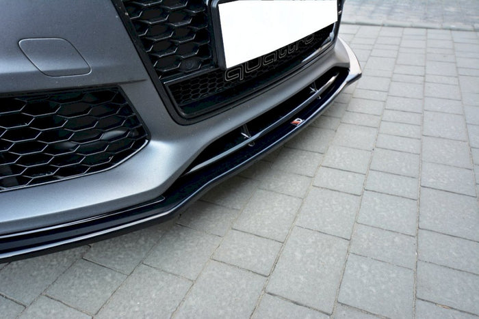 Maxton Design - Front Splitter V.1 Audi RS7 C7