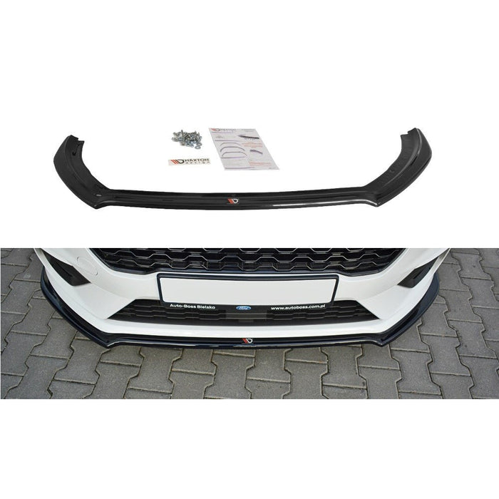 Maxton Design - Front Splitter V.1 Ford Fiesta Mk8 ST / ST-Line