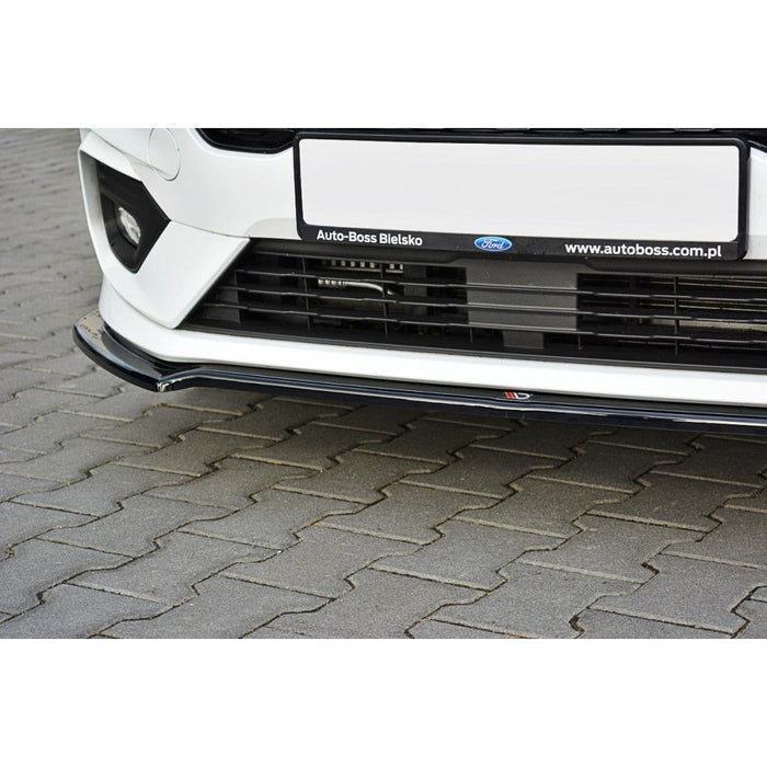 Maxton Design - Front Splitter V.1 Ford Fiesta Mk8 ST / ST-Line