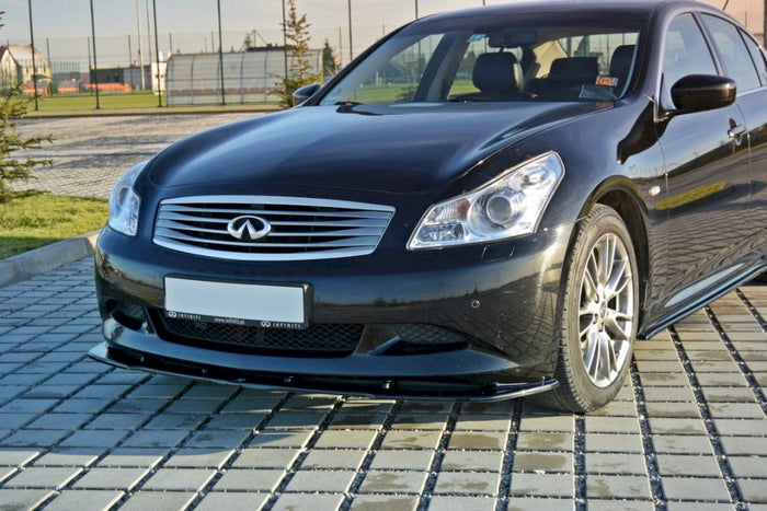 Maxton Design - FRONT SPLITTER V.1 INFINITI G37 SEDAN