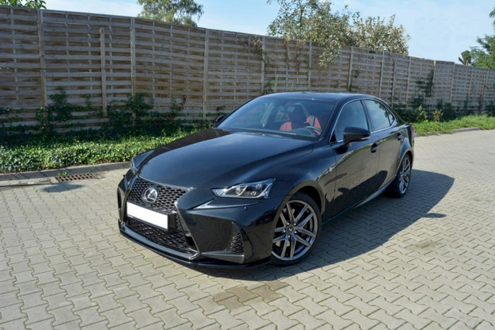 Maxton Design - FRONT SPLITTER LEXUS IS MK3 FACELIFT F-SPORT (2016-UP)