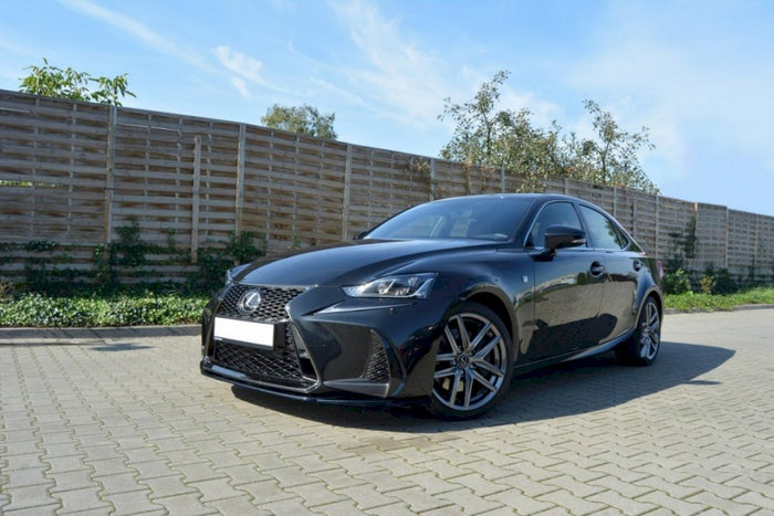 Maxton Design - FRONT SPLITTER LEXUS IS MK3 FACELIFT F-SPORT (2016-UP)