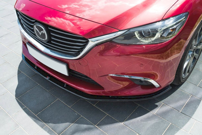 Maxton Design - FRONT SPLITTER V.1 MAZDA 6 GJ (MK3) FACELIFT (2014- 2017)