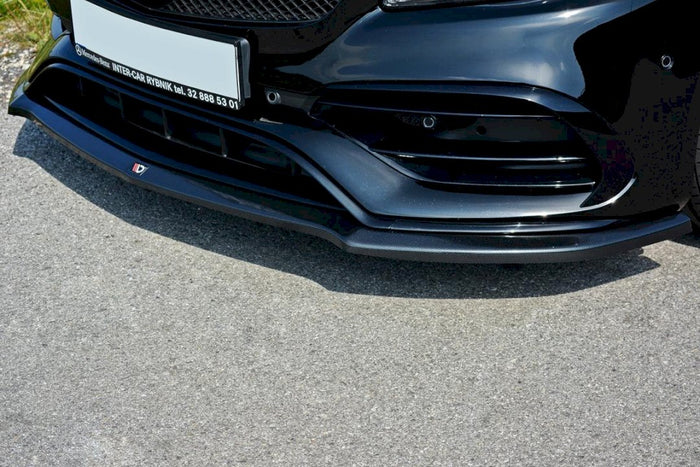 Maxton Design - FRONT SPLITTER V.1 MERCEDES A W176 AMG FACELIFT