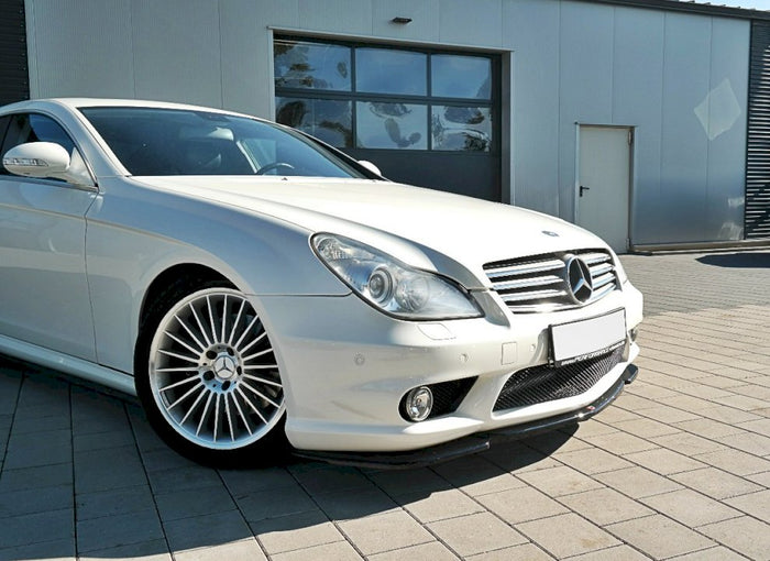 Maxton Design - FRONT SPLITTER V.1 MERCEDES CLS C219 55AMG (2004-2006)