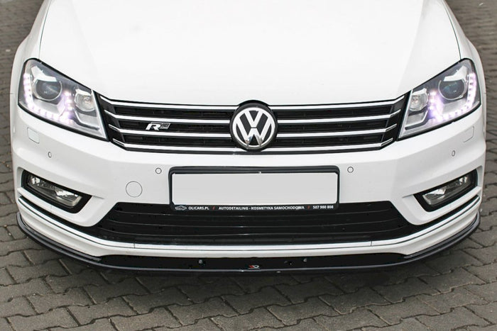 Maxton Design - FRONT SPLITTER V.1 VW PASSAT B7 R-LINE (2010-2014)