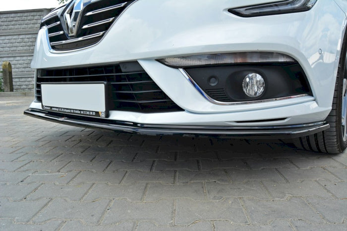 Maxton Design - FRONT SPLITTER RENAULT MEGANE MK4 HATCHBACK (2016-UP)