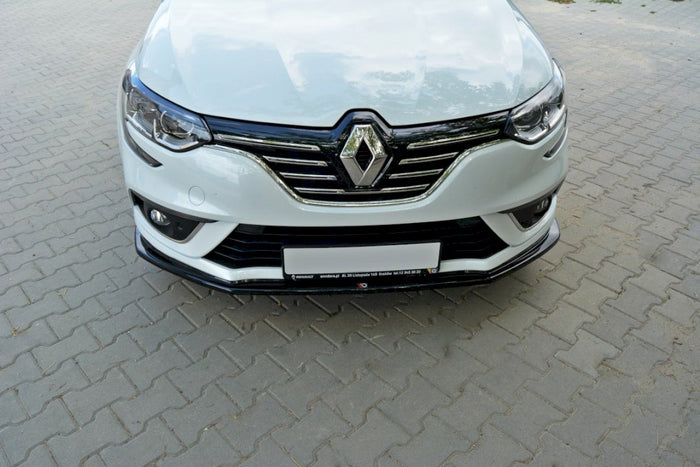 Maxton Design - FRONT SPLITTER RENAULT MEGANE MK4 HATCHBACK (2016-UP)