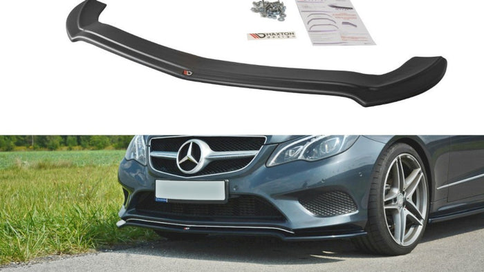 Maxton Design - FRONT SPLITTER V.1 MERCEDES E W212 COUPE (2012-2017)