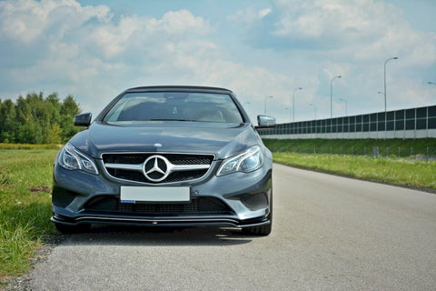 Maxton Design - FRONT SPLITTER V.1 MERCEDES E W212 COUPE (2012-2017)
