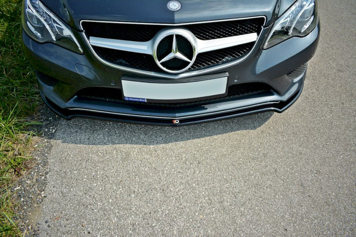 Maxton Design - FRONT SPLITTER V.1 MERCEDES E W212 COUPE (2012-2017)