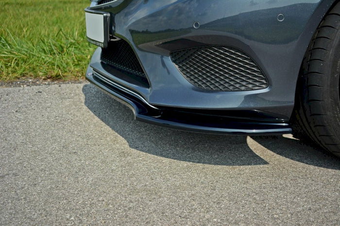 Maxton Design - FRONT SPLITTER V.1 MERCEDES E W212 COUPE (2012-2017)