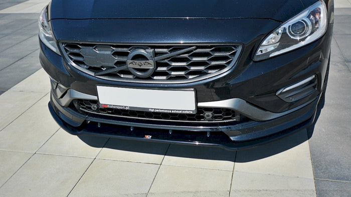 Maxton Design - FRONT SPLITTER V.1 VOLVO V60 POLESTAR FACELIFT