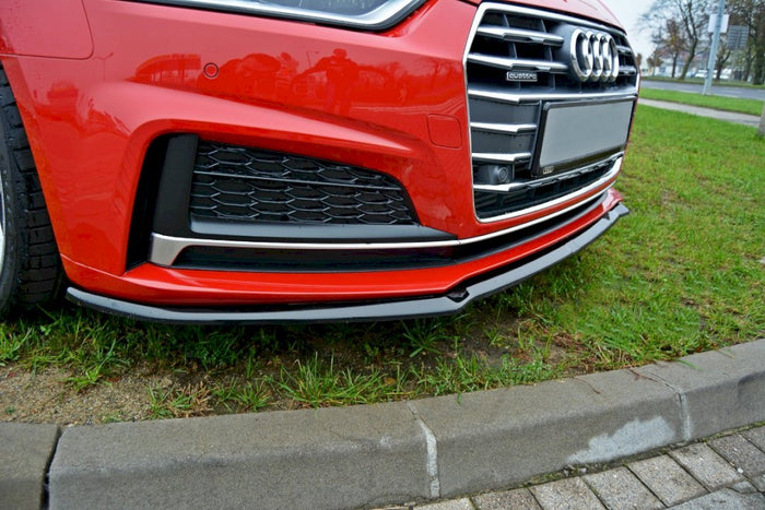 Maxton Design - FRONT SPLITTER V.2 AUDI A5 F5 S-LINE COUPE (2016 - UP)