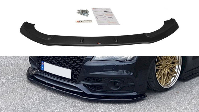 Maxton Design - FRONT SPLITTER V.2 AUDI S7 / A7 S-LINE C7 (2010-2014)