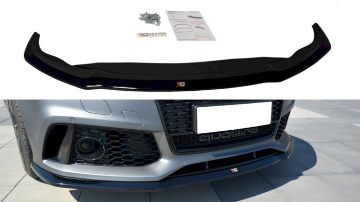 Maxton Design - Front Splitter V.2 Audi RS7 C7