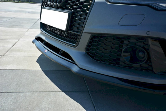 Maxton Design - Front Splitter V.2 Audi RS7 C7