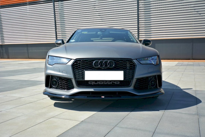 Maxton Design - Front Splitter V.2 Audi RS7 C7