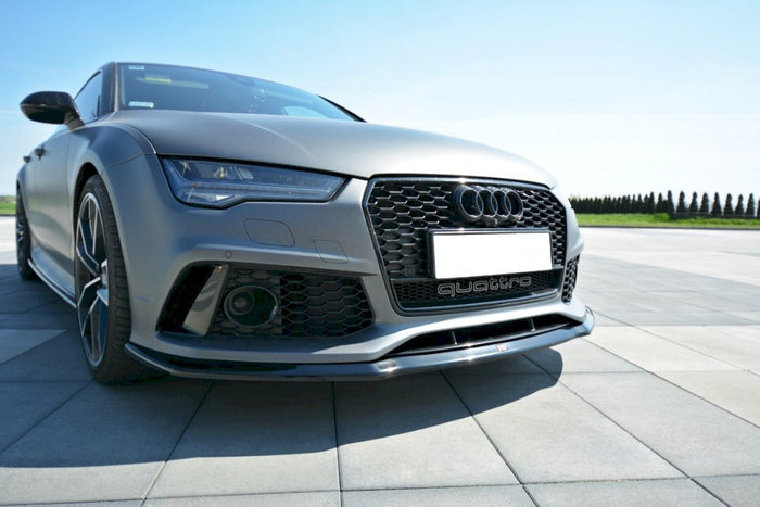 Maxton Design - Front Splitter V.2 Audi RS7 C7
