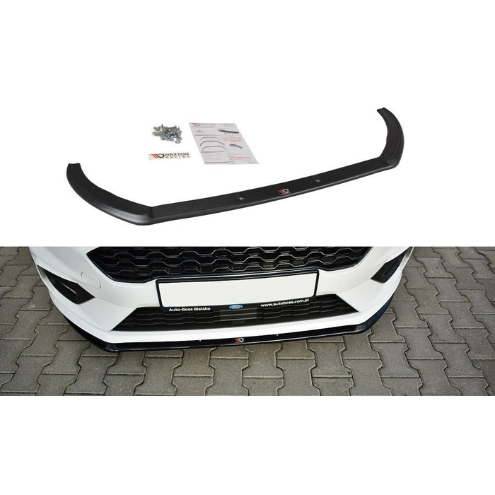 Maxton Design - Front Splitter V.3 Ford Fiesta Mk8 ST / ST-Line