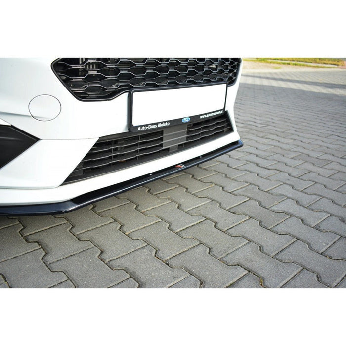 Maxton Design - Front Splitter V.3 Ford Fiesta Mk8 ST / ST-Line