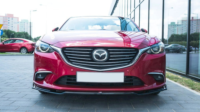 Maxton Design - FRONT SPLITTER V.2 MAZDA 6 GJ (MK3) FACELIFT (2014- 2017)