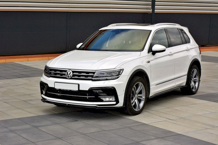 Maxton Design - FRONT SPLITTER V.1 VW TIGUAN MK 2 R-LINE