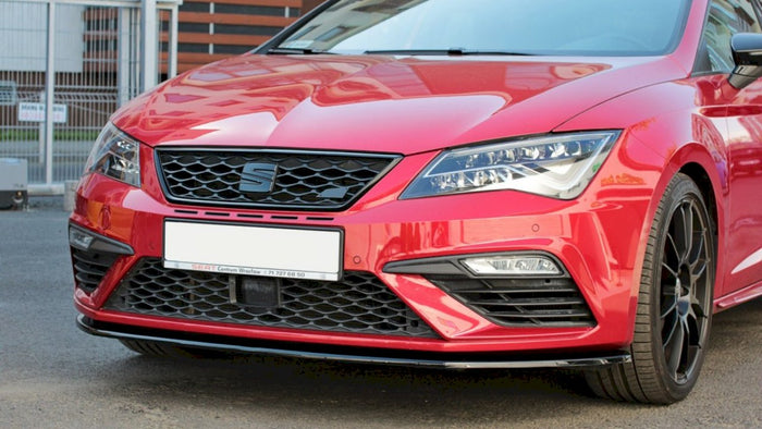 Maxton Design - FRONT SPLITTER V.1 SEAT LEON MK 3.5 CUPRA/FR (2017-2020)